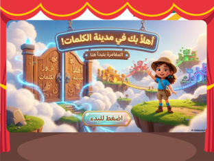 أقسام الكلام فى مدينة الكلمات by 