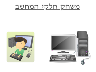 חלקי מחשב - משחק רמה 3 by גלעד בנטל