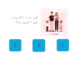 كم عدد الابناء في الصورة by school H.A