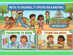 τι κάνω μετά το παιχνίδι; by Φωτεινή Ανθρακίδου