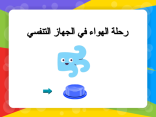 رحلة الهواء في الجهاز التنفسي by Saja Malak DavidYalin