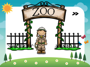 العاب للصغار اثار اقدام  الحيوانات by aya mady