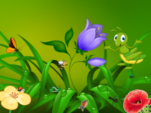 Граємо із Коником-стрибунцем (ХТО ховається у траві?) by Настя Мелещук