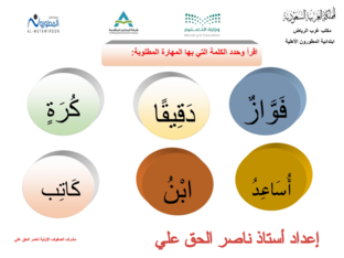  لعبة التنوين وهمزتا الوصل و القطع والمفرد والمثنى و الجمع . ناصر الحق علي  by ناصر الحق ابو السعود