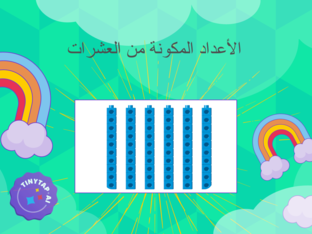 الأعداد المكونة من العشرات  by amany nofal