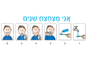 צחצוח שיניים- בנים- קבוצה ירוקה by Mika Band