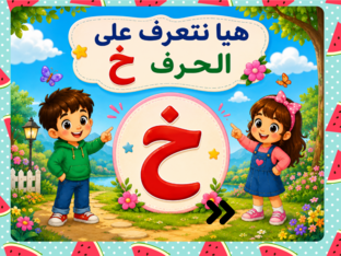 لعبة حرف خ by Tamer