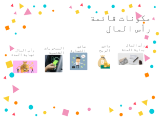قائمة رأس المال by Maryam Alalawi