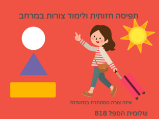 זיהוי צורות הנדסיות by שלומית הספל
