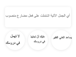 الفعل المضارع by marwa soliman