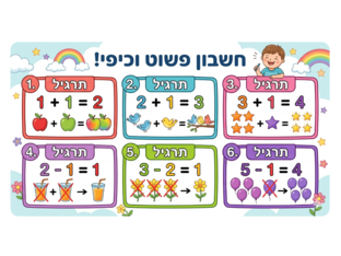 חשבון בכיף by 