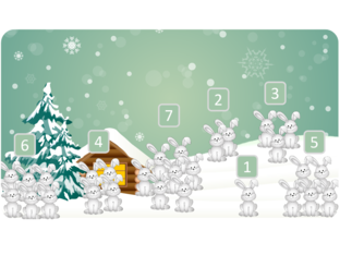 Полічіть зайчиків by Tetiana Savruk