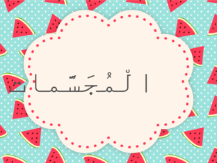 المجسّمات by samira mreesat