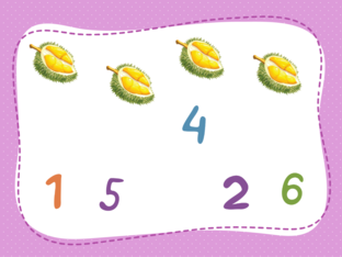 เกมเติมตัวเลขให้ตรงกับจำนวนรูปภาพ by แป้ง'ง จ๋า'า