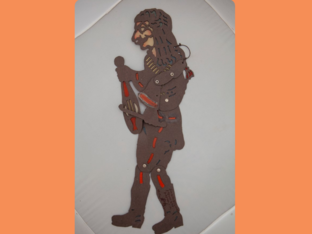 Καραγκιόζης by Silia Fasianou