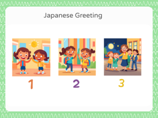 あいさつ greeting by mariko sensei