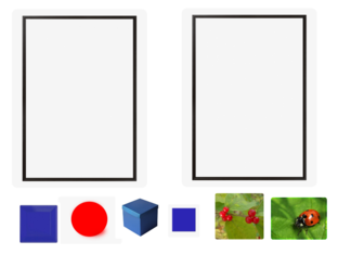  match by color shape and size by Bridget Rennard