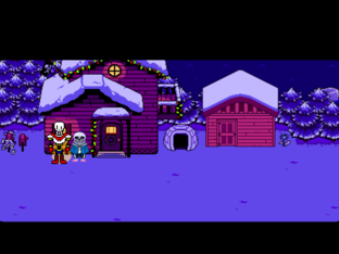 a normal snowdin by Enzo Giosa