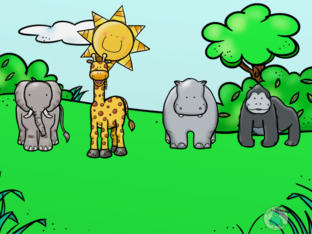 animales del zoologico by 