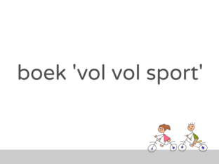 boek: sport en spel.  by Mare De Wit