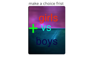 boys vs girls by Mostafa Elaasar