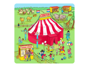 circus woordenschat inoefenen by wendy ovaere