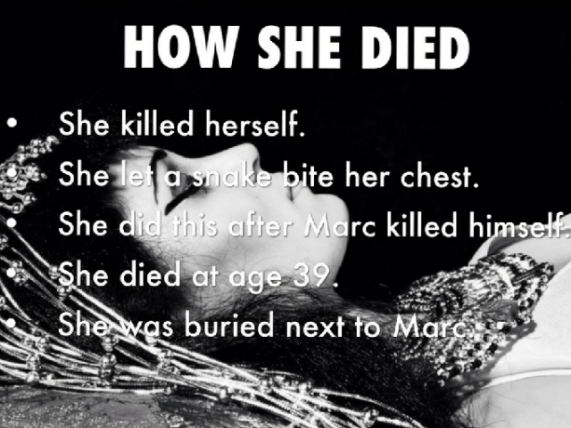 cleopatria by hannah petton