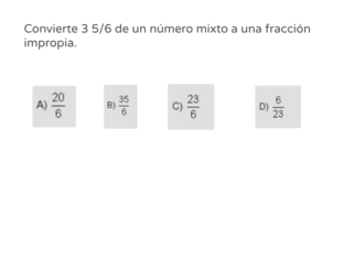 conversion de fracciones  by Sheyla Chele Navas