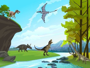 dinos by Lore Hernández