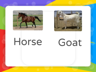 horse @ goat by 