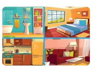 house rooms  by Zahraa Othman