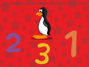 identifica cuántas vocales hay en las siguientes palabras by Ana Sofía Luque Martínez