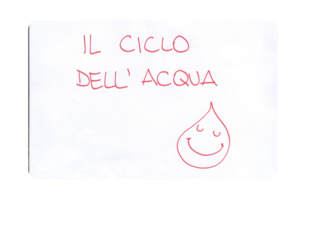 il ciclo dell acqua by lucia menditto