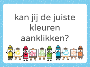 kan jij de juiste kleuren aanduiden? by Unit Luchtballon  K2