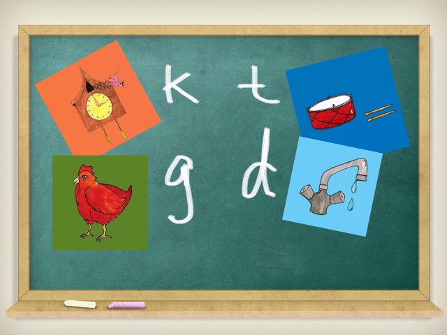 /k,g,t,d/ by Sørine Riis