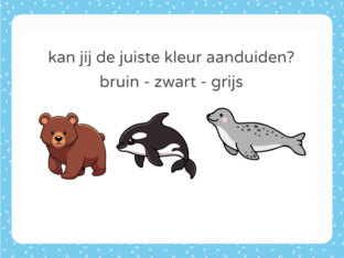 kleuren inoefenen - bruin, grijs, zwart by Unit Luchtballon  K2