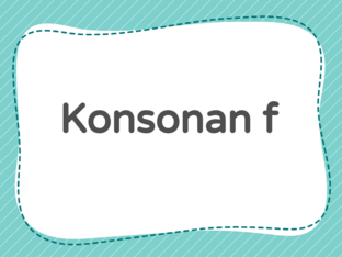 konsonan f2 by yy lai
