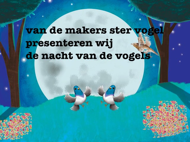 leer de vogels door ster vogel by Merel van der Plas