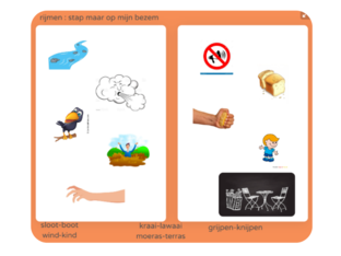 luisteropdracht : rijmen by Hilde Puttemans