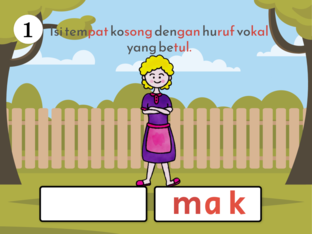 mari bermain huruf vokal! by Farah Lailatul Aina