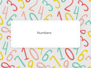 numbers assessment by Danae D