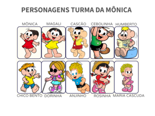 prancha 'Quem sou eu?' by Gabriela