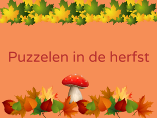 puzzelen in de herfst by Virginie Lauwers