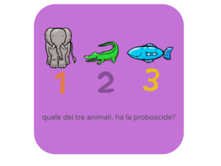 quale dei tre animali, ha la proboscide? by gruppo 5 gruppo 5