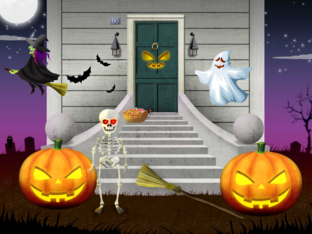 quem quiser entrar na minha casa do halloween entarrrrrr by Manuela Ciabotti