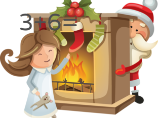 save santa math by Kaisley Krotzer