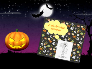 schaduwspel Halloween by juf inge