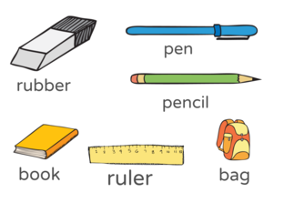 school supplies by Kate Utkina