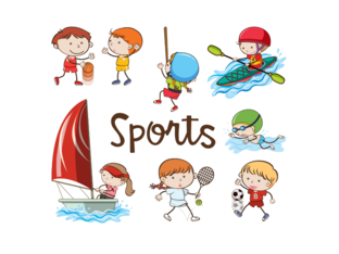 sport: wat hoort er niet bij?  by Fien Huys