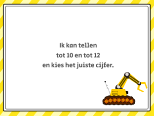 tellen tot 12 - thema machine by Kim Zwart-Grooteman